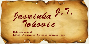 Jasminka Toković vizit kartica